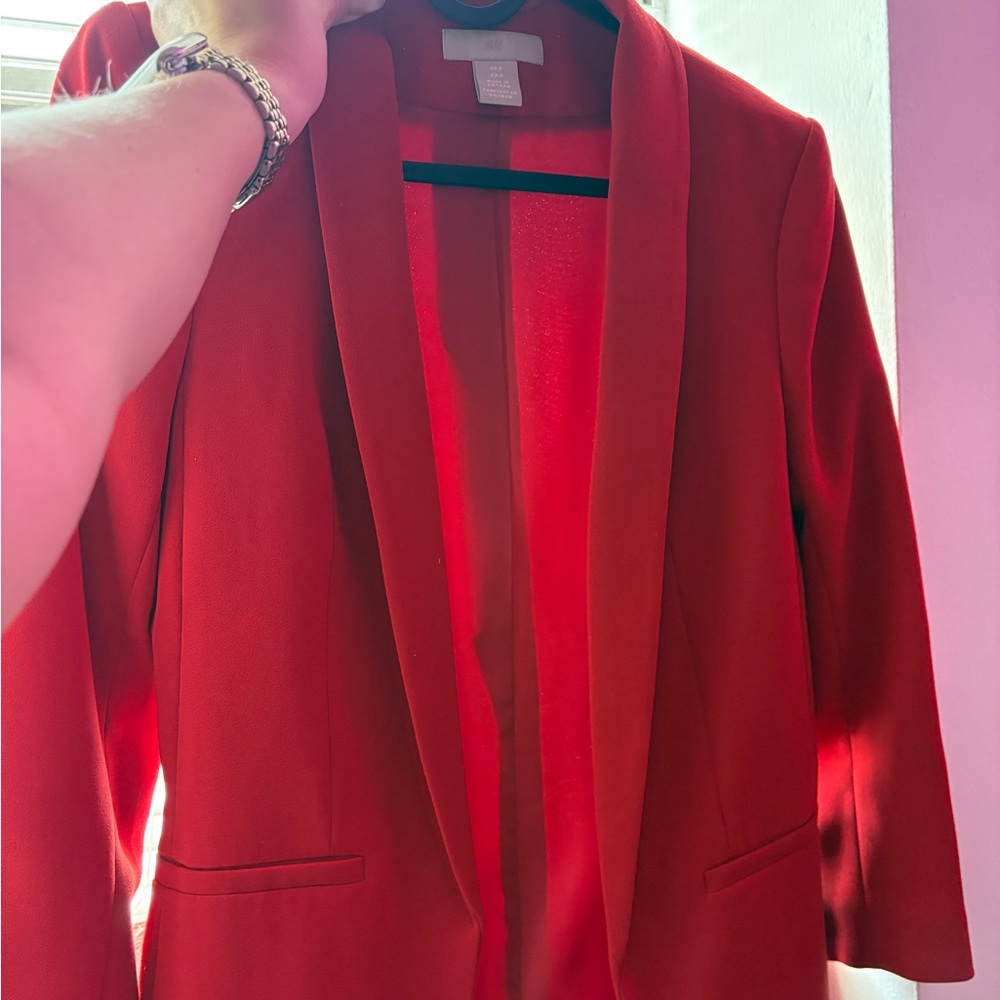 Women's H&M Red Blazer